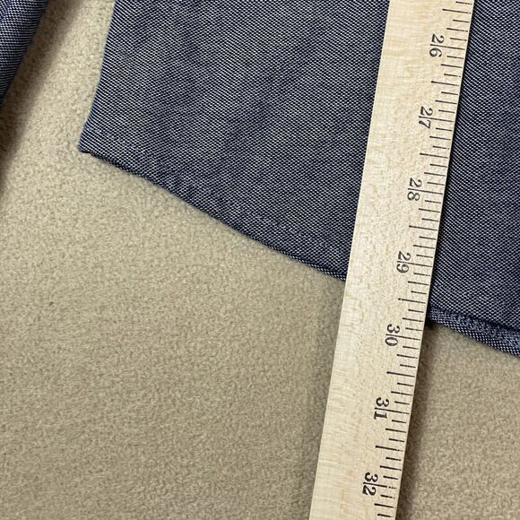 YoungLA Shirt Mens Extra Large Gray Button Front Long Sleeve Casual Preppy Adult - Picture 4 of 10